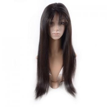 2024 New Brazilian Human Hair Lace Front Wig Natural Straight