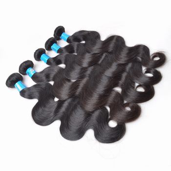 Big Sale 100% Unprocessed Full Cuticle Blue Band Body Wave Brazilian Hair