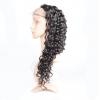 Grade 6A Virgin Brazilian Front Lace Wigs / Full Lace Wig Kinky Curly