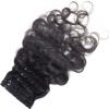 New Arrival Grade 6A 100% Human Hair Extensions Clip-in Hair Body Wave