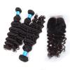 Brazilian Hair With A 5X5 Lace Closure Curly Hair