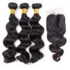 Peruvian Hair Loose Wave Hair With A Lace Closure