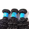 Brazilian Unprocessed Virgin Human Hair Bundles Loose Curly Wave Extension