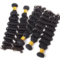 deep wave hair extensions,peruvian wave,cheap bundles