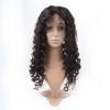 Factory Price Silk Base Front Wig 180 Density Brazilian Hair Deep Wave