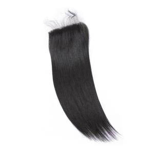 Wholesale 5x5 Straight Virgin Brazilian Human Hair Lace Closure