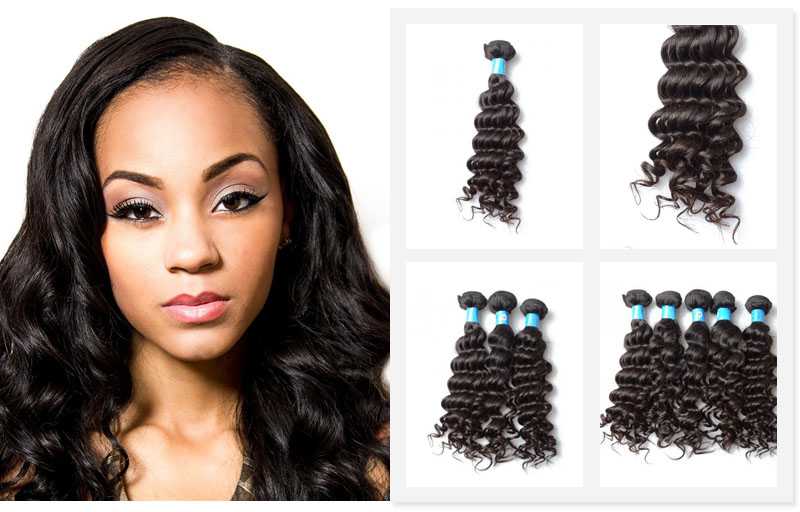 Brazilian human hair weave