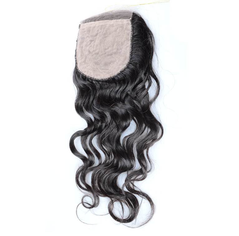 Silk lace closure