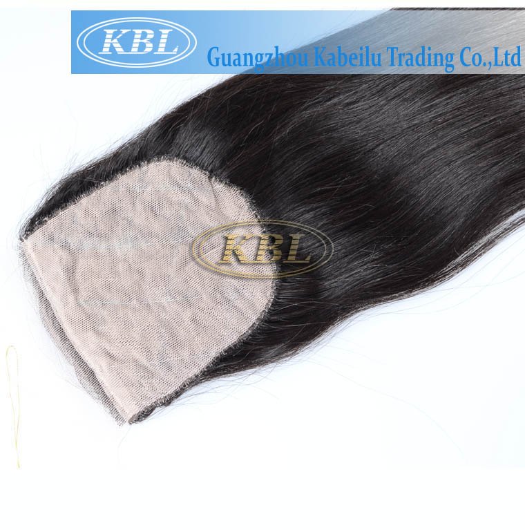 Brazilian silk closure Hair